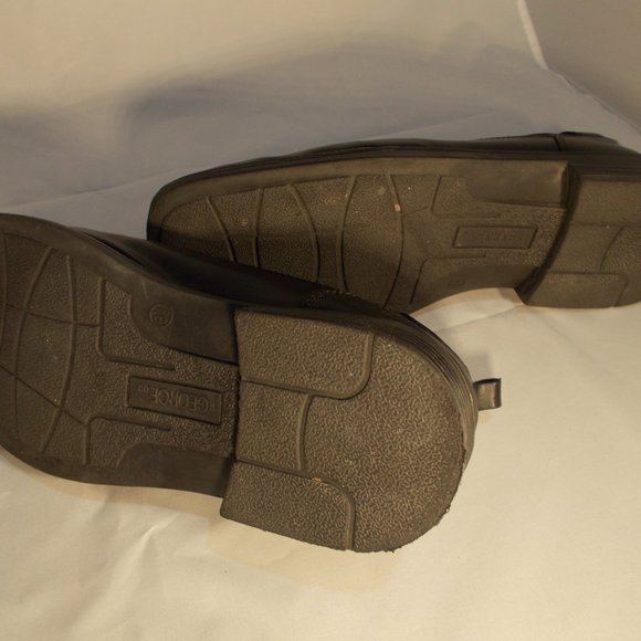 EUC, Men's black shoes by George, size 8.5 - Picture 3 of 4